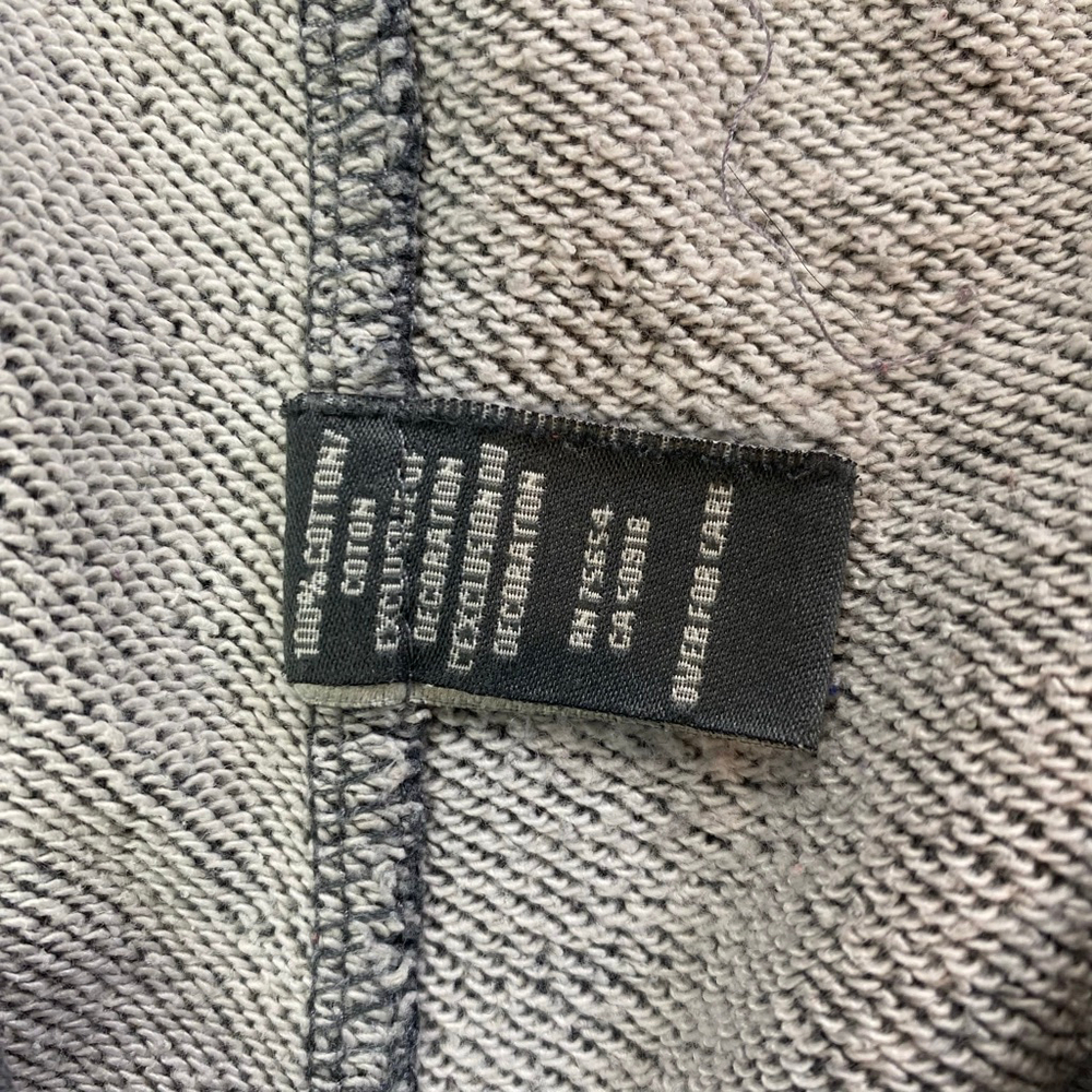 Men's Abercrombie & Fitch Sweat Shorts Large Grey Spell Out French Terry - Picture 4 of 13